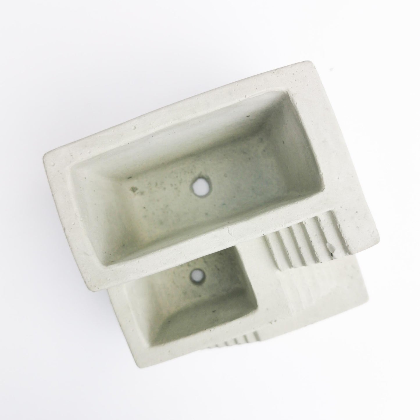 The High-Rise: Brutalist Concrete Stair Planter