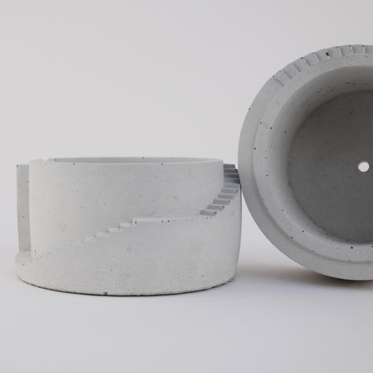 Round Architectural Landscape Bonsai Planter