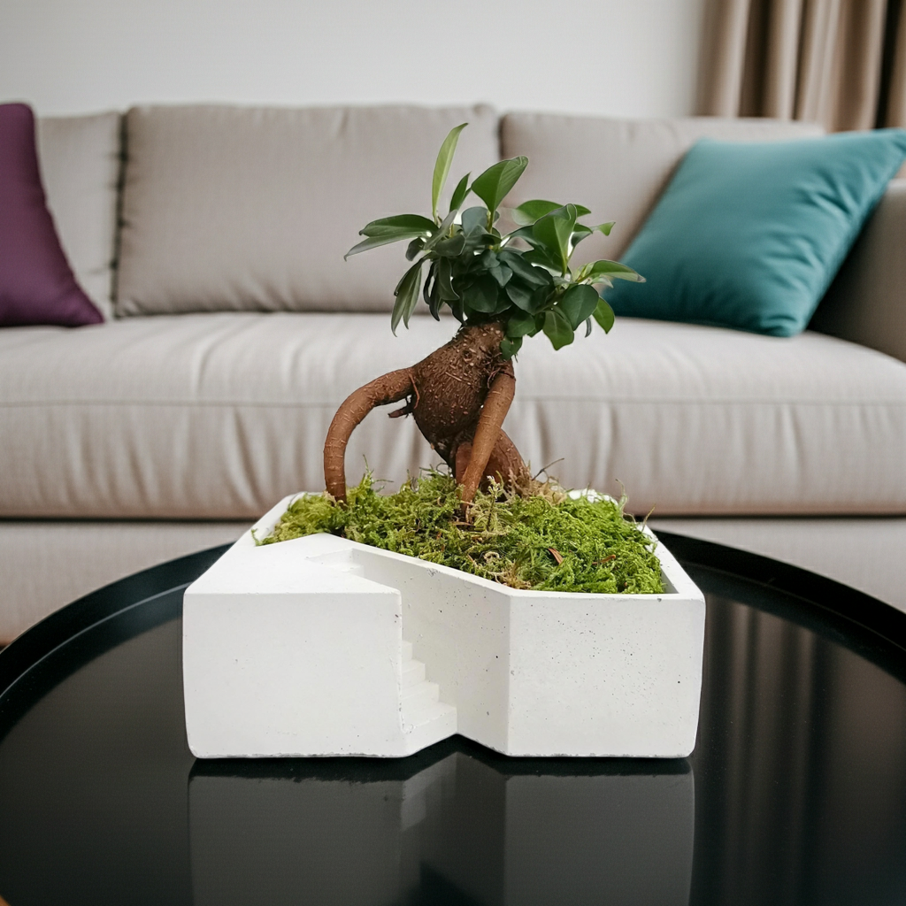 Stepped Architectural Planter No. 03