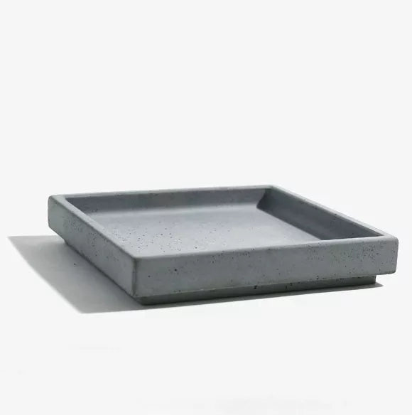 Handmade Concrete Square Tray