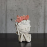 The Blossom Dreamer: Handmade Decorative Moss/Air Plant Holder by Deterra London