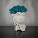 The Blossom Dreamer: Handmade Decorative Moss/Air Plant Holder by Deterra London