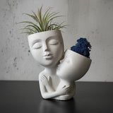 The Eternal Embrace: Handmade Decorative Moss / Air Plant Holder by Deterra London