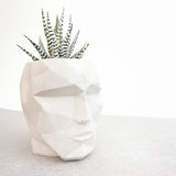 Geometric Tiki Face Planter