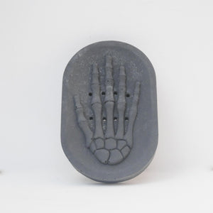 Concrete Skeleton Hand Soap Dish