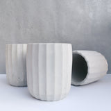 Concrete Textured Plant Pot / Vase