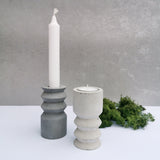 Handmade Candle and Tealight Holder Set