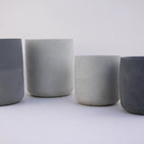 Simplistic Round Concrete Planters