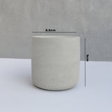 Simplistic Round Concrete Planters