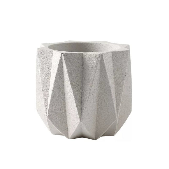 Geometric Textured Planter