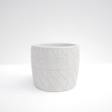 Geo Pattern Planter -  2 Sizes