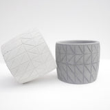 Geo Pattern Planter -  2 Sizes