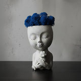 Handmade Concrete Cuddles with Cat and Moss