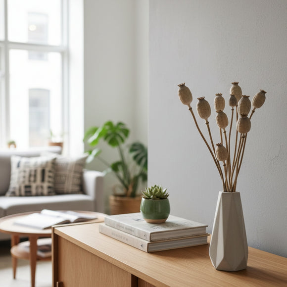 Handmade Small Concrete Vase