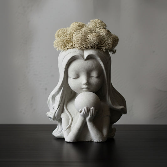 The All Knowing Sibyl: Handmade Decorative Moss/Air Plant Holder by Deterra London