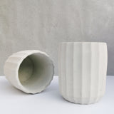 Concrete Textured Plant Pot / Vase